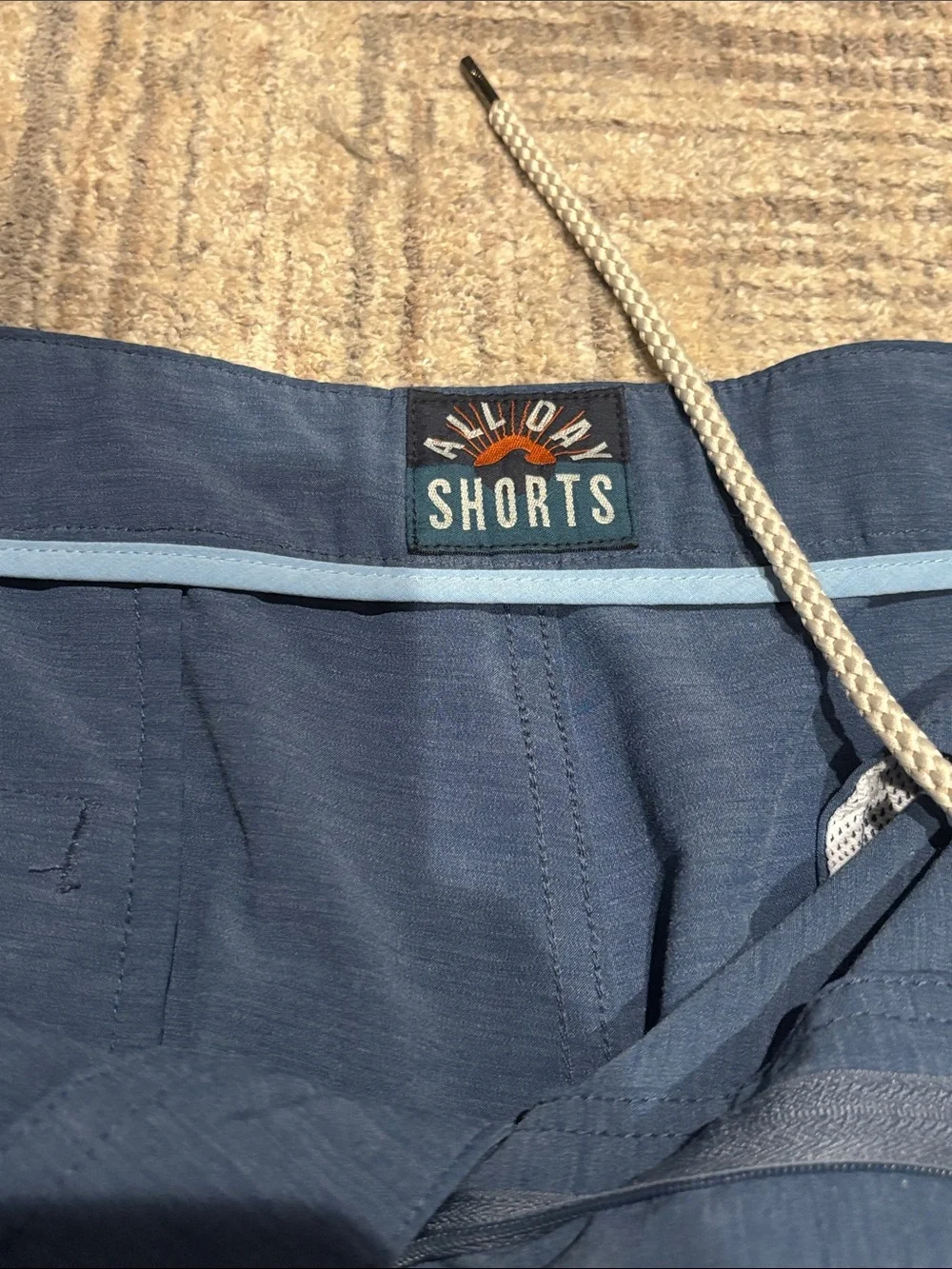 Faherty All Day Shorts in Blue Nights
